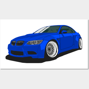 BMW M3 e92 Posters and Art